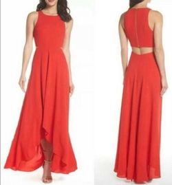 Ali & Jay Red Size 4 Cut Out 50 Off $300 A-line Dress on Queenly