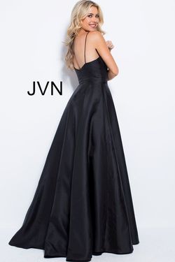 Style 48791 Jovani Black Size 4 A-line Dress on Queenly