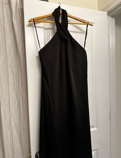 BHLDN Black Size 10 Military Mermaid Dress on Queenly