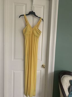 ABG Yellow Size 6 Flare 50 Off 70 Off Cocktail Dress on Queenly