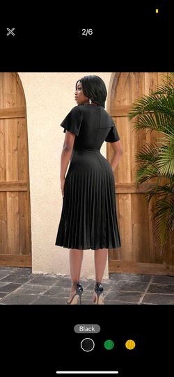 Black Size 4 A-line Dress on Queenly