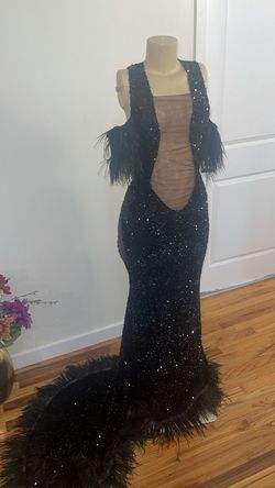 Black Size 16 Ball gown on Queenly
