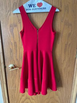 Lulus Red Size 8 Pageant Cocktail Dress on Queenly