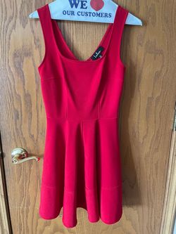 Lulus Red Size 8 Pageant Cocktail Dress on Queenly