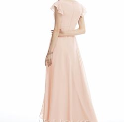 Jjshouse Pink Size 22 Floor Length Wedding Guest Side slit Dress on Queenly
