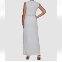 DKNY White Size 14 50 Off Straight Dress on Queenly