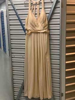 Nude Size 20 Ball gown on Queenly