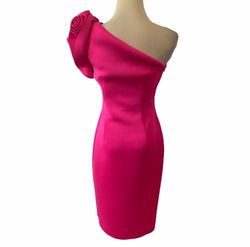 Eliza J Pink Size 2 50 Off Tea Length Pageant Cocktail Dress on Queenly