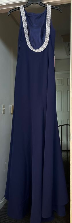 Blue Size 10 Mermaid Dress on Queenly