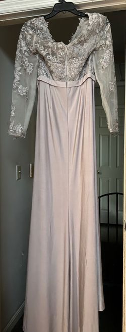 Silver Size 10 A-line Dress on Queenly