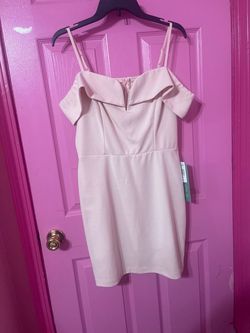 Macy's Pink Size 16 Nightclub Cocktail Dress on Queenly