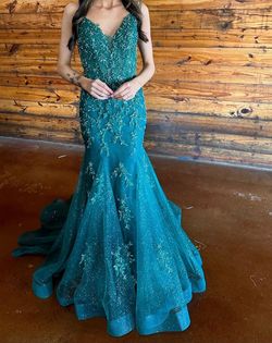 Amarra Green Size 2 50 Off Mermaid Dress on Queenly
