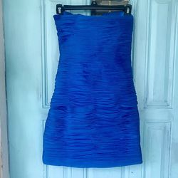 Blush Prom Blue Size 4 Cocktail Dress on Queenly