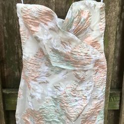 Lulus White Size 0 Engagement Cocktail Dress on Queenly