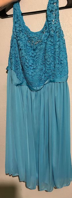 Blue Size 16 A-line Dress on Queenly