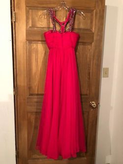 Sherri Hill Hot Pink Size 2 Barbiecore A-line Dress on Queenly
