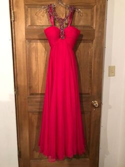 Sherri Hill Hot Pink Size 2 Barbiecore A-line Dress on Queenly