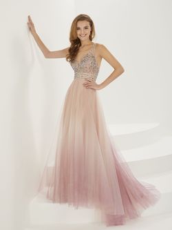 Style 16925 House Of Wu Pink Size 0 Train Pageant Tall Height A-line Dress on Queenly