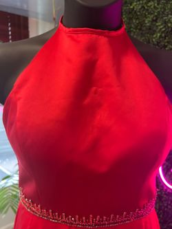 Sherri Hill Red Size 14 Plus Size A-line Dress on Queenly