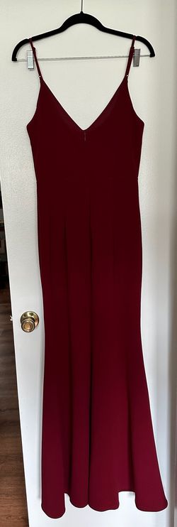 Lulus Red Size 8 Prom Mermaid Dress on Queenly