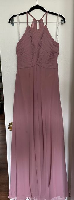 Azazie Pink Size 6 Prom Military Straight Dress on Queenly