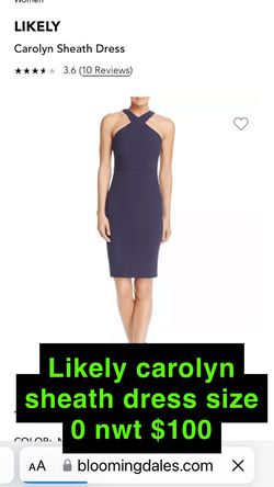 Likely Blue Size 0 50 Off Interview Cocktail Dress on Queenly