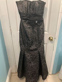 Black Size 10 Mermaid Dress on Queenly