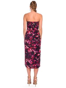Style 1-2279318997-2696 GILNER FARRAR Multicolor Size 12 Plus Size Print Cocktail Dress on Queenly