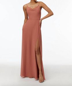 Style 1-1599501446-651 MORILEE Orange Size 20 Floor Length Side slit Dress on Queenly