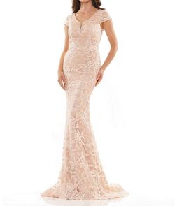 Style 1-467178091-1498 Rina Di Montella Pink Size 4 Free Shipping Floor Length Coral Black Tie Straight Dress on Queenly