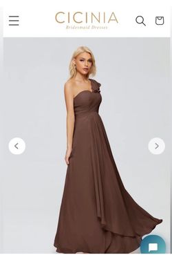 Mocha Brown Bridesmaid Dresses