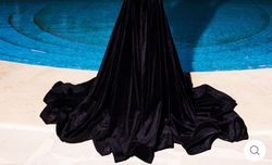 Portia and Scarlett Black Size 2 Strapless Floor Length Mermaid Dress on Queenly