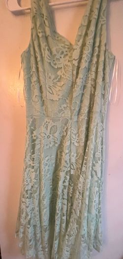 Green Size 16 Mermaid Dress on Queenly