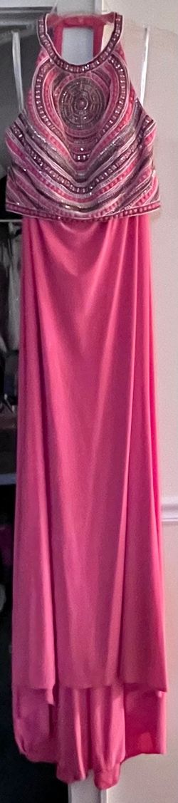 Sherri Hill Multicolor Size 12 Floor Length A-line Dress on Queenly