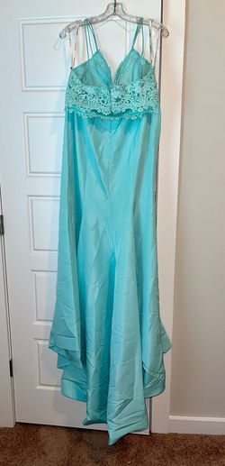 Style 52493 Sherri Hill Blue Size 12 70 Off 50 Off Prom Mermaid Dress on Queenly