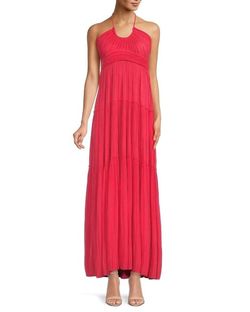 Style 1-3369592836-1498 A.L.C. Red Size 4 Free Shipping Polyester Straight Dress on Queenly