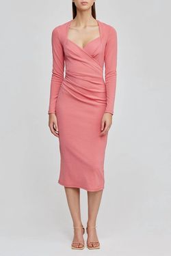 Style 1-3445340417-3643 ACLER Pink Size 2 Polyester Cocktail Dress on Queenly