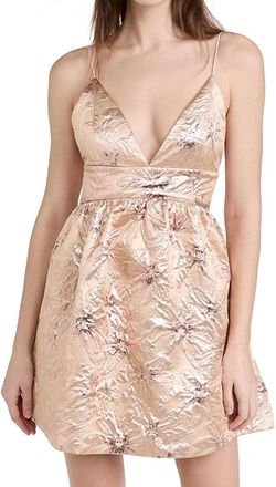 Style 1-4250265734-2168 alice + olivia Rose Gold Size 8 Homecoming Summer Party Cocktail Dress on Queenly