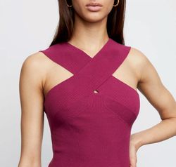 Style 1-3652127556-2696 Bailey 44 Pink Size 12 Halter Graduation Cocktail Dress on Queenly