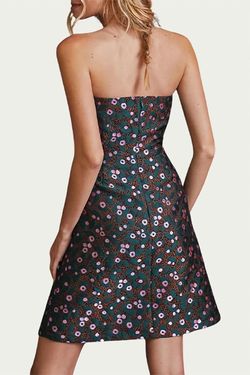 Style 1-4186996255-3656 EVA FRANCO Multicolor Size 4 Polyester Spandex Cocktail Dress on Queenly