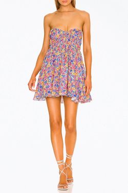 Style 1-1537969241-2901 for Love & Lemons Multicolor Size 8 Padded Sorority Free Shipping Mini Cocktail Dress on Queenly