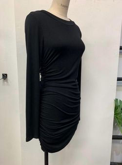 Style 1-1667729013-2696 Hashttag Black Size 12 Straight Plus Size Cocktail Dress on Queenly