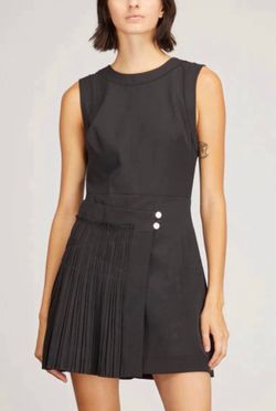 Style 1-1315910801-1498 JONATHAN SIMKHAI Black Size 4 Sorority Summer Free Shipping Cocktail Dress on Queenly