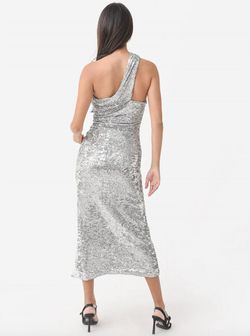 Style 1-194821524-1498 JONATHAN SIMKHAI Silver Size 4 Free Shipping Pageant Bustier Cocktail Dress on Queenly