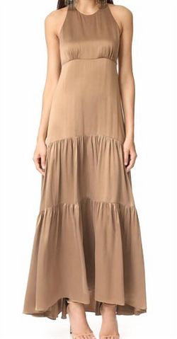 Style 1-3888212249-649 L'Agence Nude Size 2 Bridgerton A-line Dress on Queenly