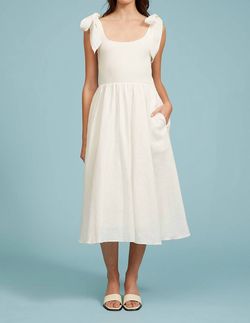 Style 1-1918433060-2791 LUCY PARIS White Size 12 Pockets Bridal Shower Engagement Cocktail Dress on Queenly