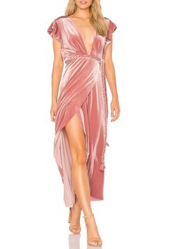 Style 1-1419051009-2696 Misa Los Angeles Pink Size 12 Plunge Sleeves Tall Height Cocktail Dress on Queenly