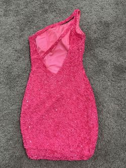 Primavera Hot Pink Size 0 Mini Barbiecore Straight Dress on Queenly