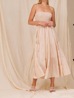 Style 1-2811609238-3855 moodie Nude Size 0 Spaghetti Strap Sorority Rush Summer Bridesmaid Cocktail Dress on Queenly