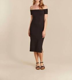 Style 1-331206124-2696 People Tree Black Size 12 Jersey Interview Cocktail Dress on Queenly